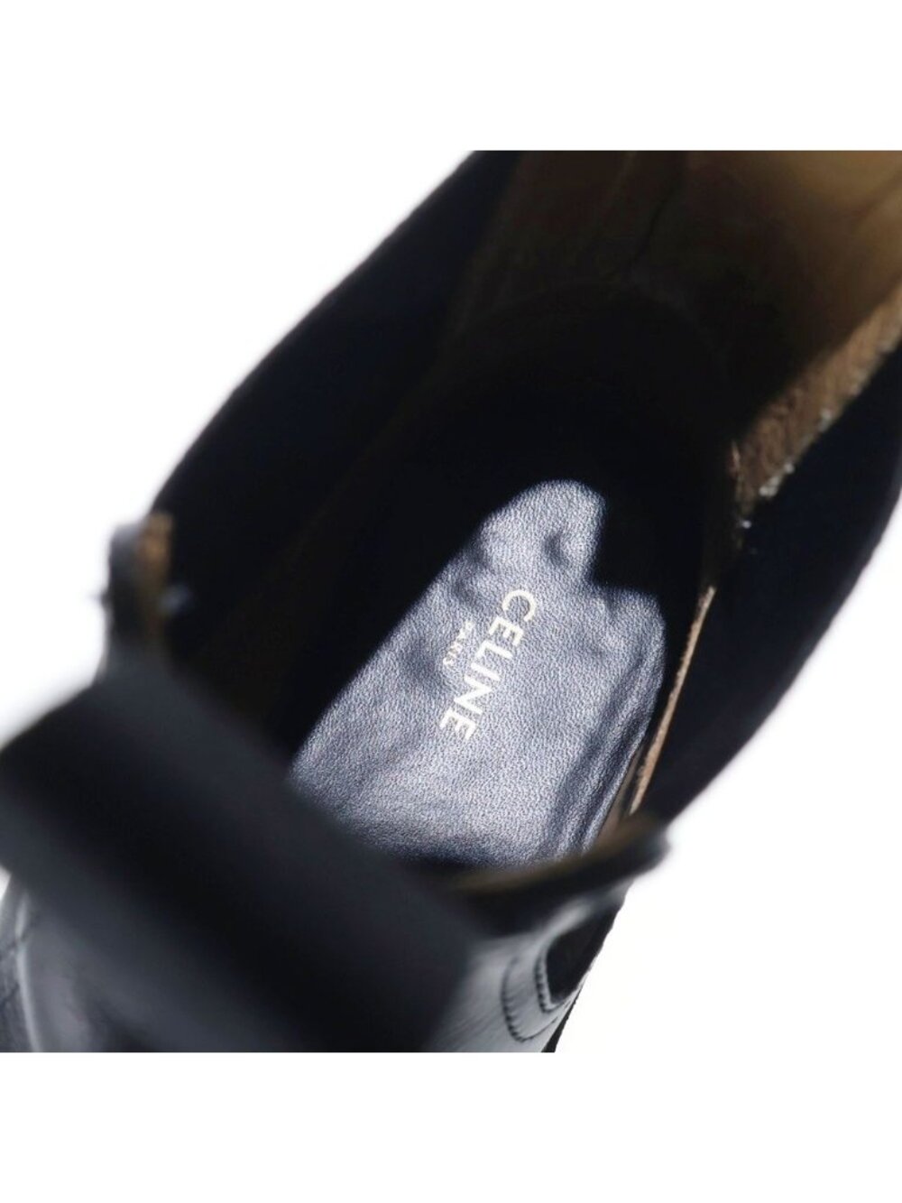 Celine Margaret Side Gore Chelsea Boots Black - Picture 5 of 6
